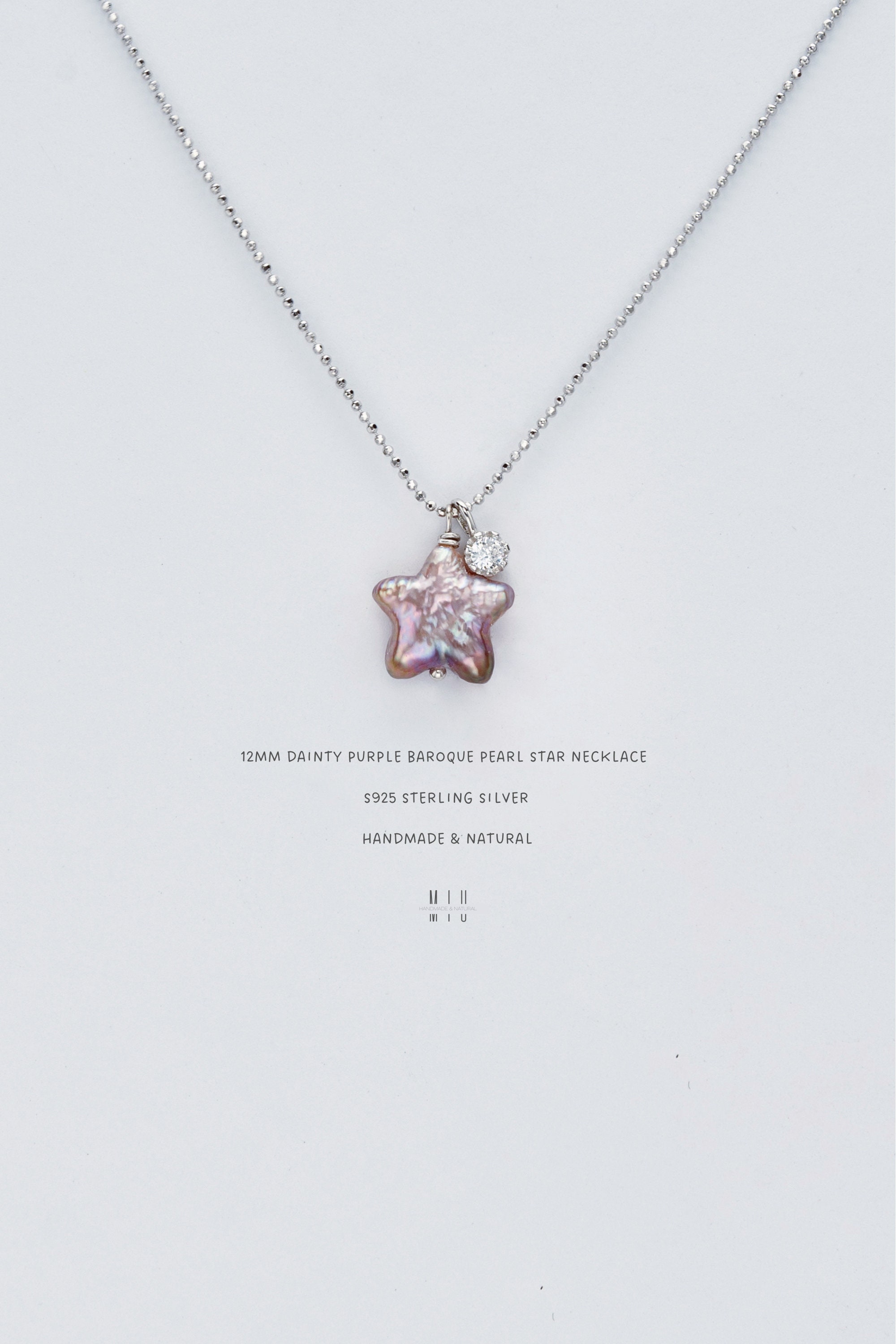 Color Blossom star pendant, pink gold and white mother-of-pearl - Jewelry -  Categories