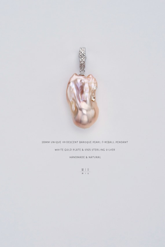 Pendentif étoile Style Baroque - Perles Irisées Multicolores En Verre, Idée Cadeau