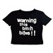 This B*tch Bites Slogan Statement Baby Tee 2000s Y2K Crop Top I Heart Dilfs Milfs Etc 
