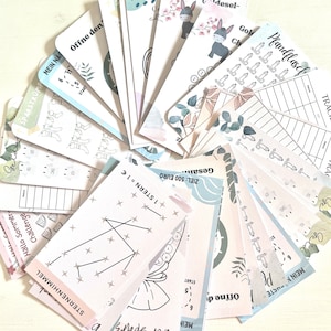 B-Ware Sparchallenges 5er Set – 4x Challenge + 1x Sinking Fund, Cash Stuffing Zubehör für A6 Binder, Budgeting SALE, voll funktionsfähig