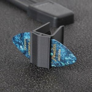 Guitar Plectrum Mount Bass Pick Holder Plectrum Adapter Holder 2 Pack image 5