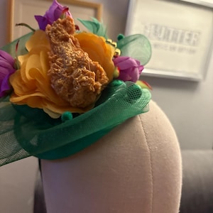Mardi Gras Parade snack headpiece