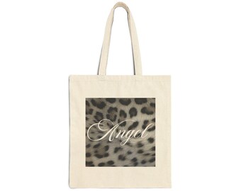 ANGEL Tote Bag | Glossy Type Canvas Tote