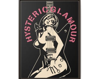 HYSTERISK GLAMOUR-CANVAS