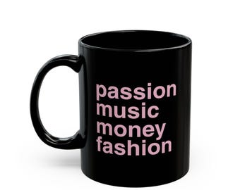 Daily Ritual  Mug | Inspirational Quote, Abstract Pastel Artwork