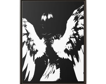MÖRK ÄNGEL-CANVAS