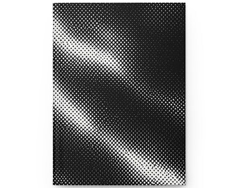 THE DOMINO Journal, Hardcover Matte Notebook | Monochrome Lily Cover