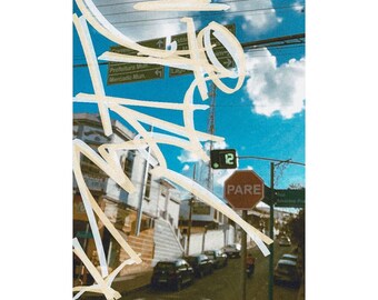 Graffiti Street Art Poster: Urban Wall Decor Print