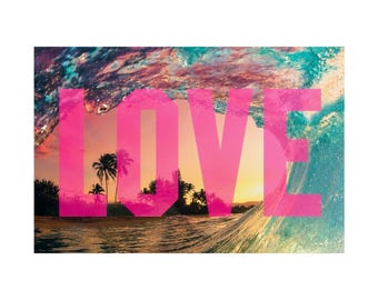 SUNSET LOVE POSTER