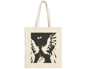 DARK ANGEL Tote Bag | Glossy Type Canvas Tote