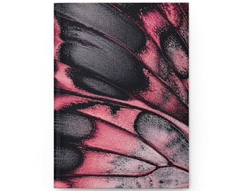 THE MARIPOSA JOURNAL, Hardcover Matte Notizbuch | Einfarbige Lilienhülle