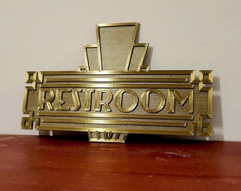 Custom Art Deco Sign | Decor | Home Art Deco | 3D Printed Decoration | Interior Plastic Decoration