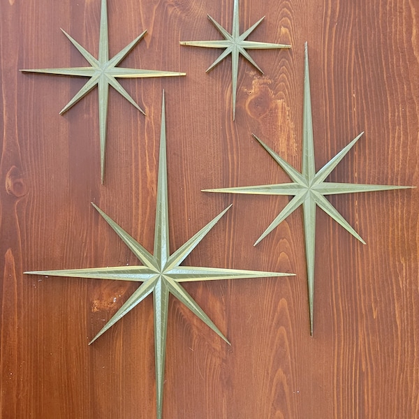 Art Deco-ster | Sterrendecor uit het midden van de eeuw | 3D-geprinte decoraties