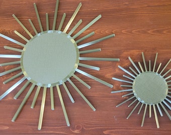 Mid Century Sun decor | 3D printed decorations