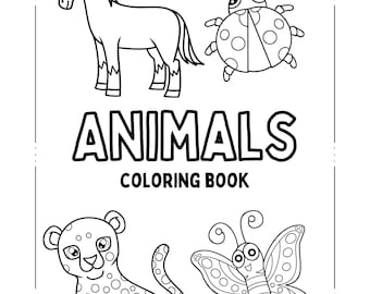 Printable coloring book