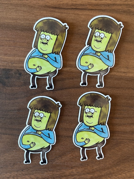 Regular Show Muscle Man Hair