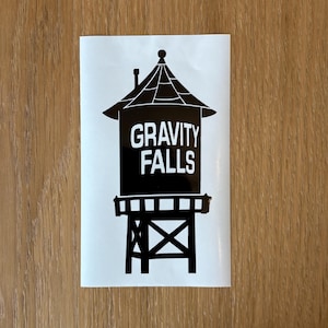 Gravity Falls Vinyl Decal - Water Tower Logo