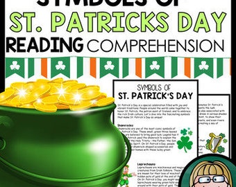 Symbols of St. Patrick's Day - Reading Comprehension Passage - No Prep