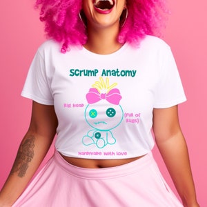 Lilo and Stitch Doll Magical Vacation Graphic Crop Top