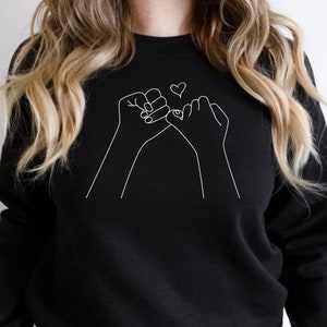 Best Friend Shirt PNG,  Pinky Promise PNG, Pinky Swear PNG, Bestie Shirt Png, Sister Shirt Png, Girl Friends Sweatshirt Png, Love Png