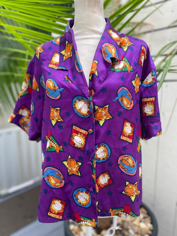 Garfield Pajamas Etsy