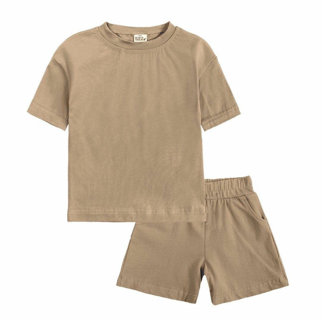 Children's Graphic Tee & Shorts Set main image 1