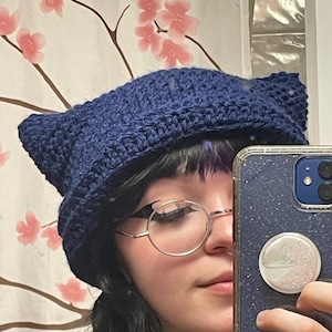 Crochet Cat-Ear Hat