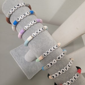 cinderella clay bead bracelet｜TikTok Search