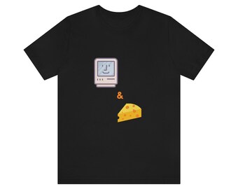 Vintage Mac & Cheese Unisex Jersey Short Sleeve Tee