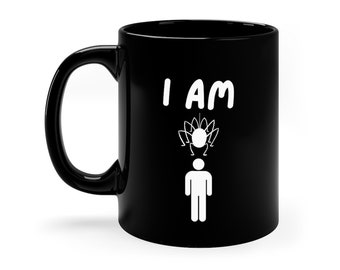 White I Am Spider-Man 11oz Black Funny Geek Mug