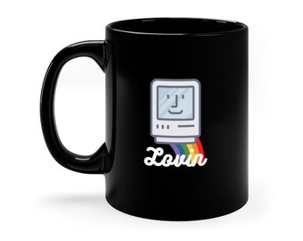 McLovin Vintage Mac 11oz Black Funny Geek Mug