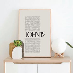 Impresión digital personalizada con versículos bíblicos / Arte cristiano