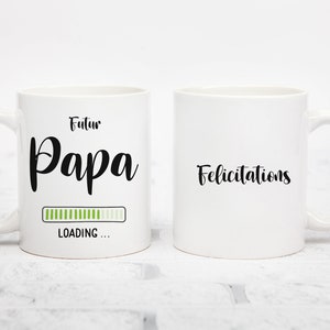 Mug personnalisé futur papa, maman, tasse en céramique, idée cadeau originale annonce d'une grossesse.LIVRAISON MONDIAL RELAY Point Relais image 6