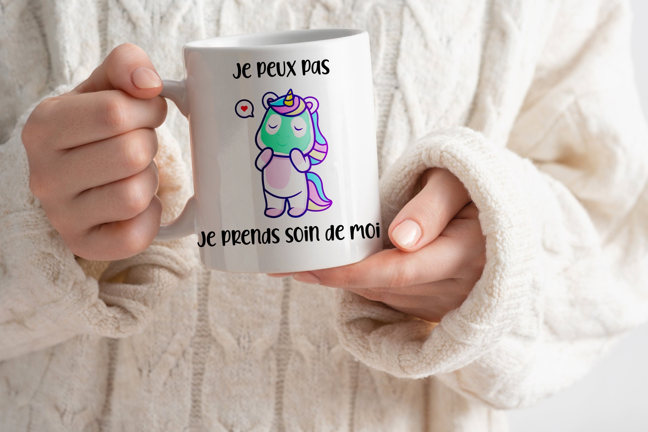 Tasse drôles : Set 2 mugs Humour Licorne - 15,95 €