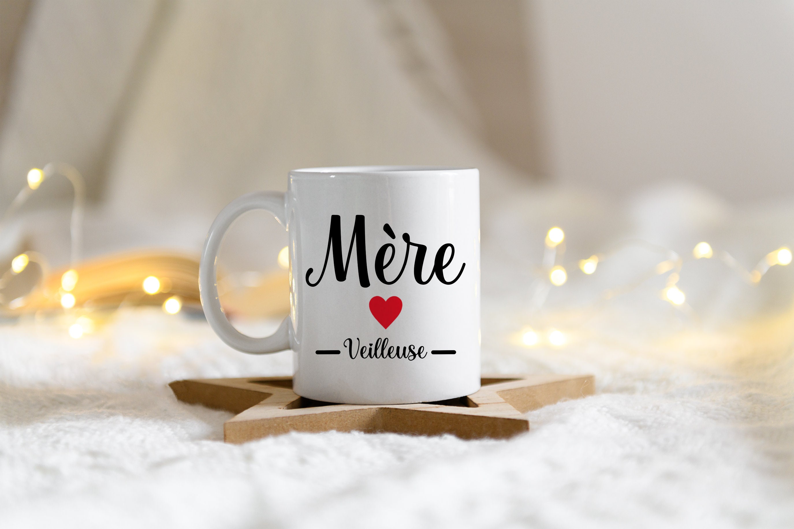 Menthe & Chocolat - Cuillère Mère(veilleuse) - Cadeau spécial maman