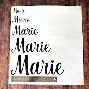 Personalized Name Sticker | Vinyl Name Sticker | Decal for Car, Bottle, Computer | Custom Text Sticker
