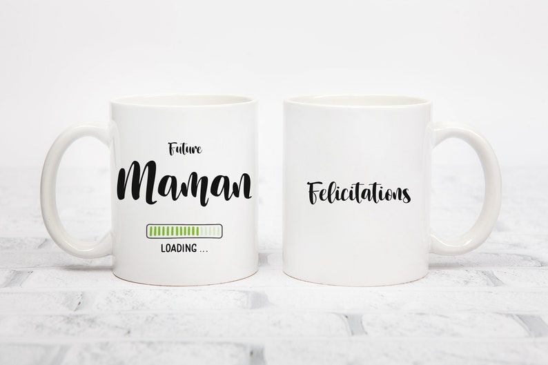 Mug personnalisé futur papa, maman, tasse en céramique, idée cadeau originale annonce d'une grossesse.LIVRAISON MONDIAL RELAY Point Relais image 5