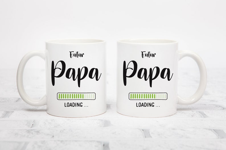 Mug personnalisé futur papa, maman, tasse en céramique, idée cadeau originale annonce d'une grossesse.LIVRAISON MONDIAL RELAY Point Relais Papa Face A seule