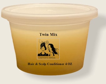 Diamond Bella Twin Mix Hair & Scalp Conditioner 4 oz Organic Hair Care