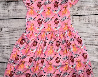 Lion Friends Dress