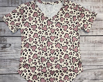 Women’s Leopard Cheetah Mouse Shirt
