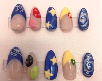 Coraline press on nails