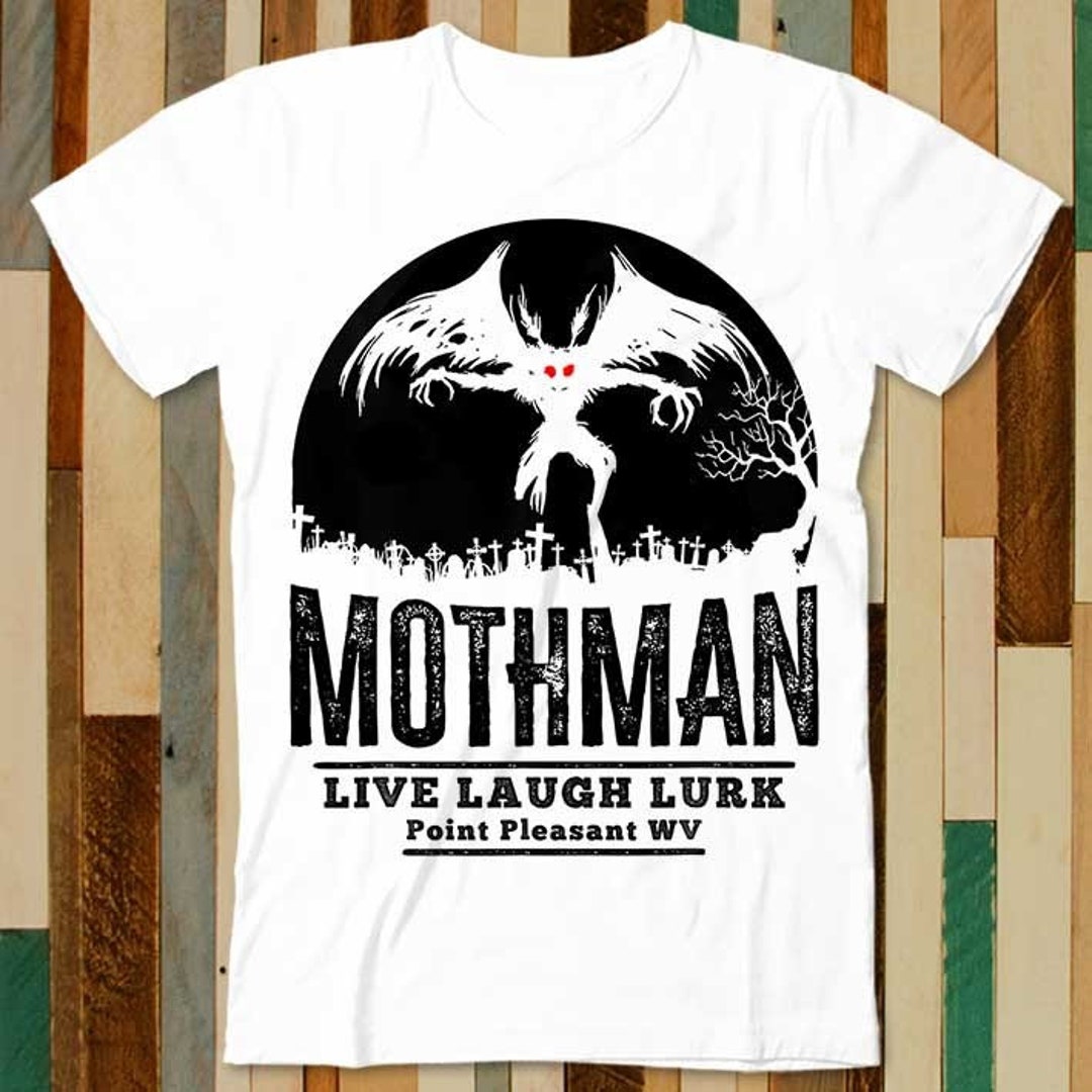 Mothman is Real T Shirt Adult Unisex Men Women Retro Design Tee