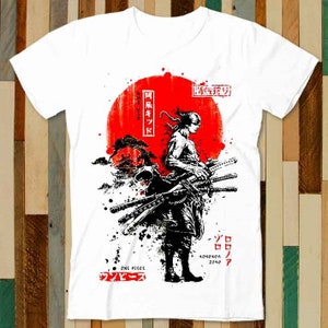 Japanese Samurai Limited Edition Anime Manga Legend T Shirt Adult Unisex Men Women Retro Design Tee Vintage Top A4736