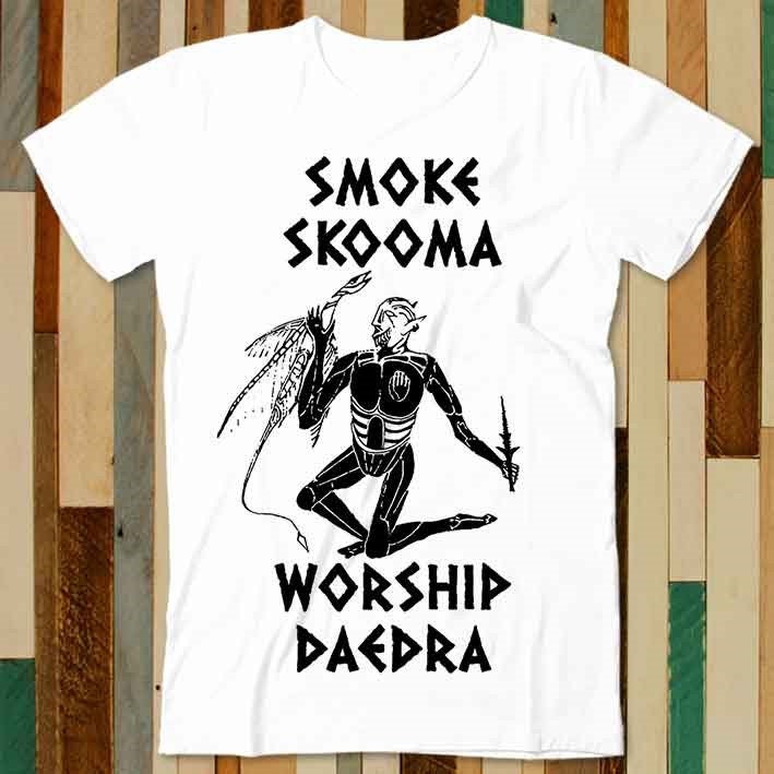 Smoke Skooma Worship Daedra T-Shirt Smoke Skooma Worship Daedra T-Shirt