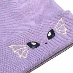 Embroidered Shiny Vaporeon Inspired Beanie | Hat | Adult Gift | Kawaii