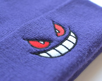 Embroidered Ghost Type Inspired Beanie | Hat | Adult Gift