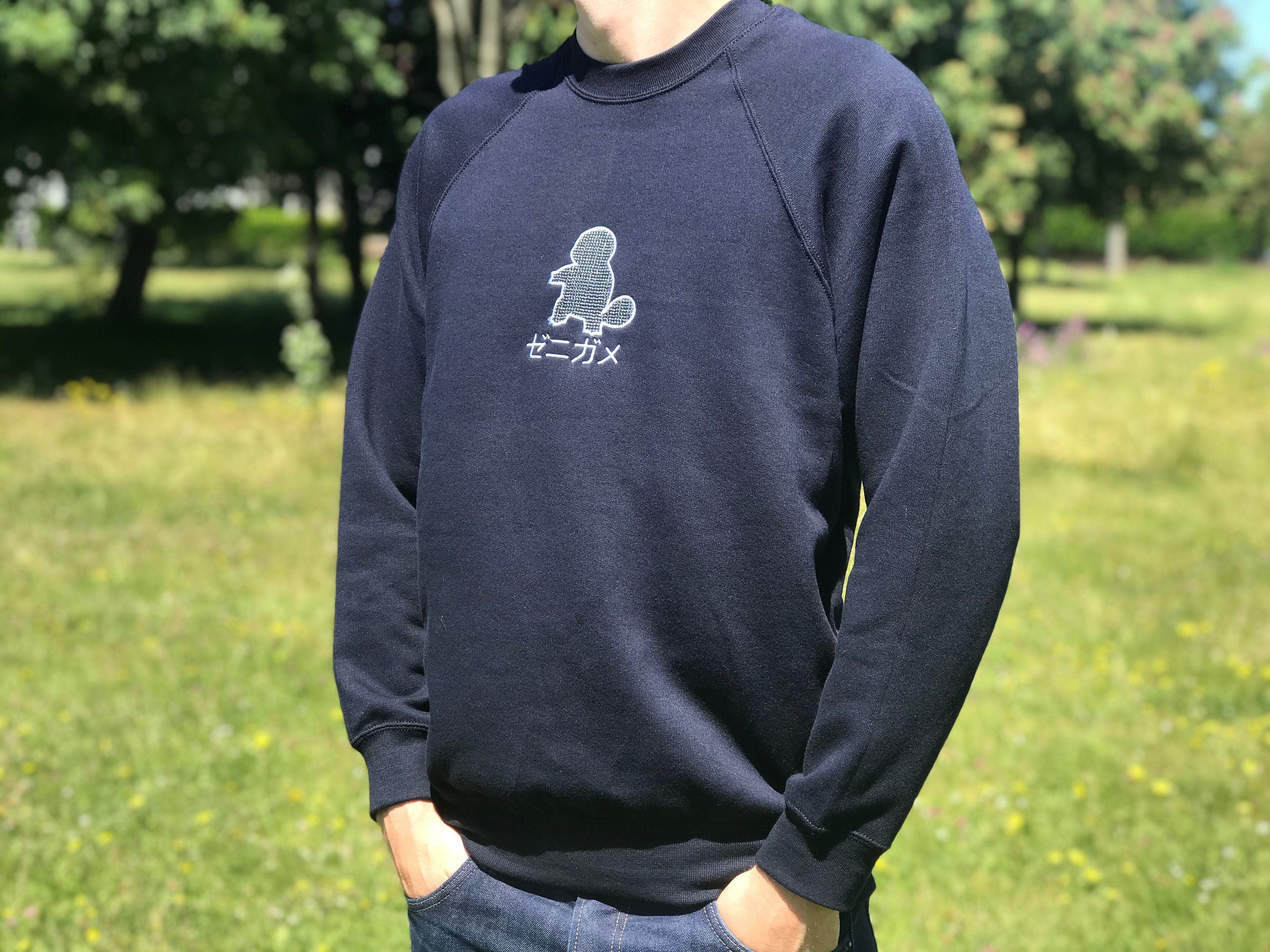 Embroidered Squirtle Jumper Pokémon 