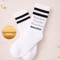 Socks with lettering / Statement socks / Gifts / Tennis socks