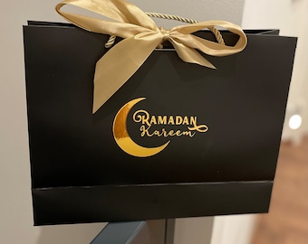 Geschenktasche Ramadan, Zuckerfest, Eid Mubarak, Geschenktüte, Zuckerfest Tasche, Eid Geschenktasche, personalisierte Geschenktasche